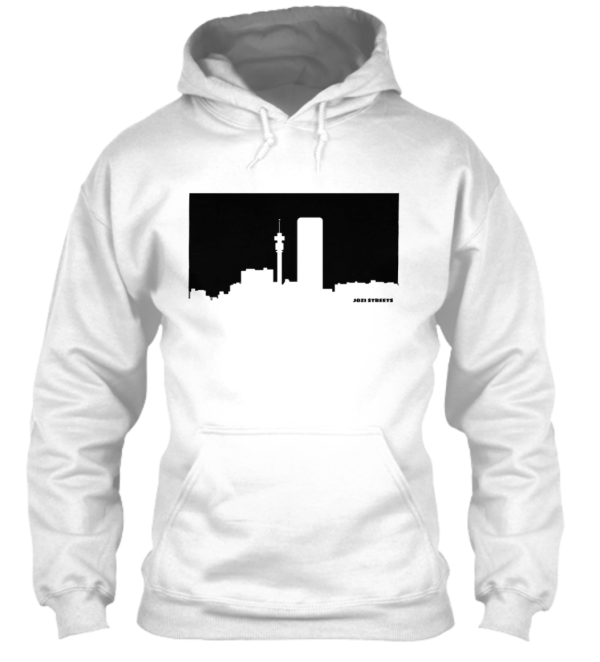 Jozi Streets White Hoodie - B
